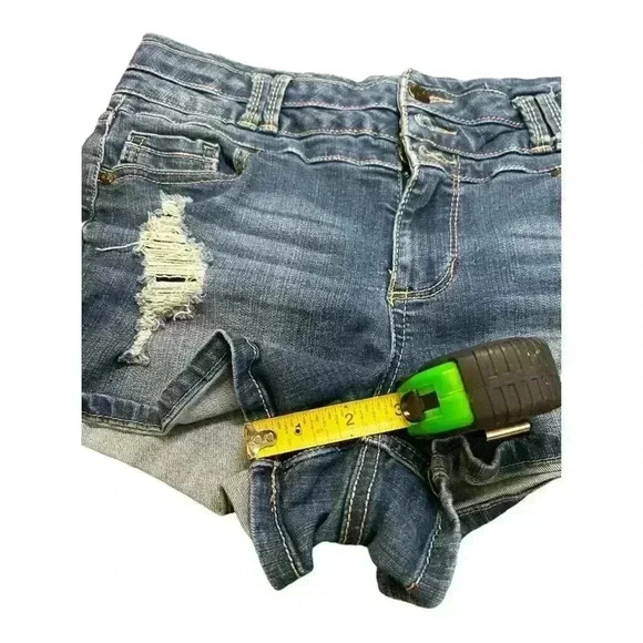 Bluespice Women’s High Waisted  Jean Shorts Size 7/8 Cotton Blend pre-loved - Picture 5 of 7